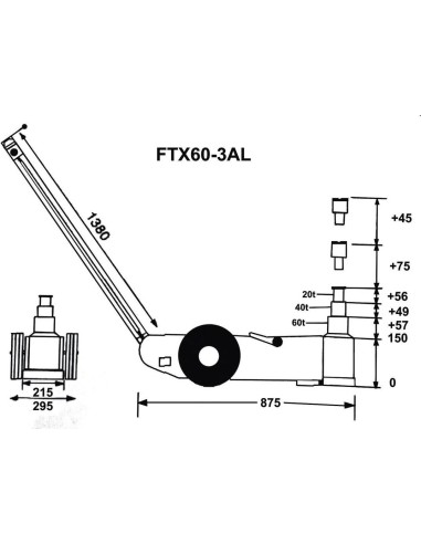 Gat pneumàtic FORTEX FTX60-3AL