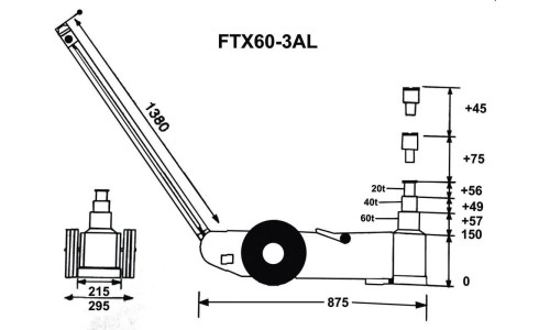 Gat pneumàtic FORTEX FTX60-3AL