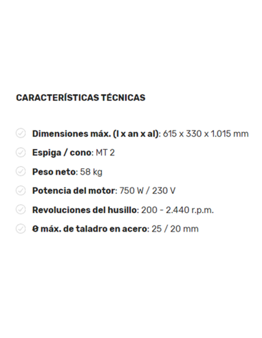 Taladre  de columna OPTIMUM D 23 PRO...