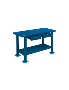 Banc de treball blau...