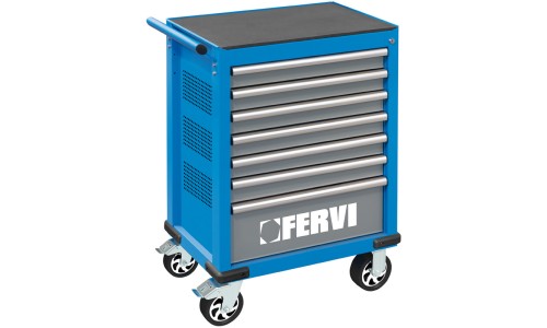 Carro portaherramientas con 7 cajones FERVI C960/F7