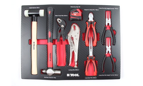B.TOOL BTC172 CARRO HERRAMIENTAS  172 PIEZAS