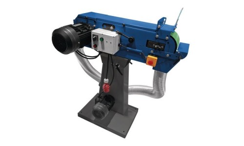 LIJADORA DE BANDA METALLKRAFT MBSM 150-203-2 AS - CON ASPIRACIÓN - 400 V