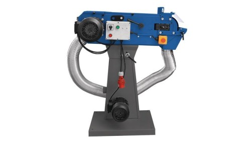 LIJADORA DE BANDA METALLKRAFT MBSM 150-203-2 AS - CON ASPIRACIÓN - 400 V