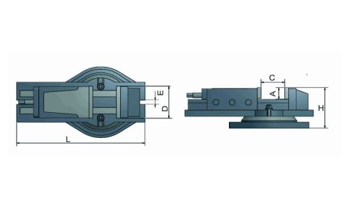 Mordassa hidraulica HMS 150 - OPTIMUM