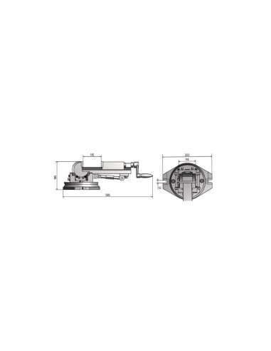 Mordaza triaxial DAS 100 - OPTIMUM
