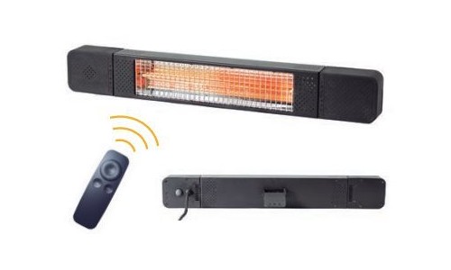 Calefactor Infrarrojo Metalworks MW CR17 1500W IP65