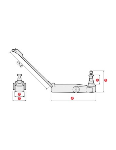 GATO OLEONEUMATICO MEGA N20-3  20-35-65T