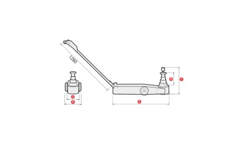 GATO OLEONEUMATICO MEGA N20-3  20-35-65T