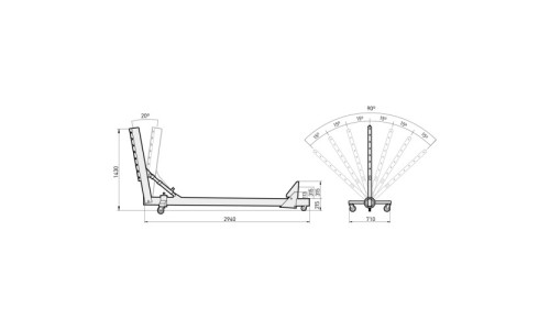ESCUADRA HIDRÁULICA ARTICULADA MEGA EHA-10