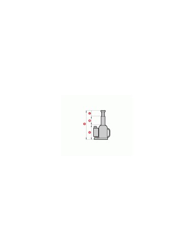 GATO DE BOTELLA OLEONEUMÁTICO MEGA BRB20
