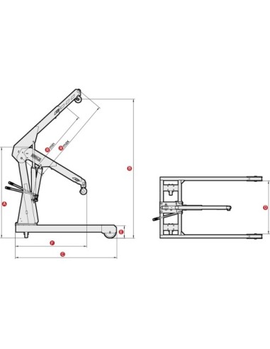 GRUA HIDRÁULICA MEGA CRM30