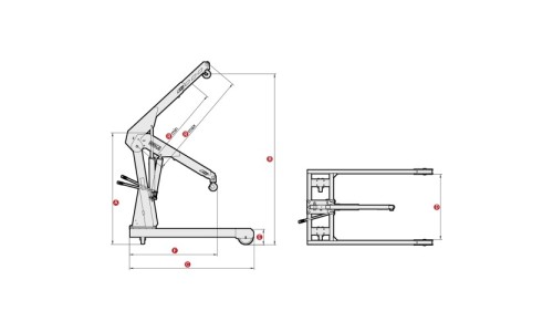 GRUA HIDRÁULICA MEGA CRM30