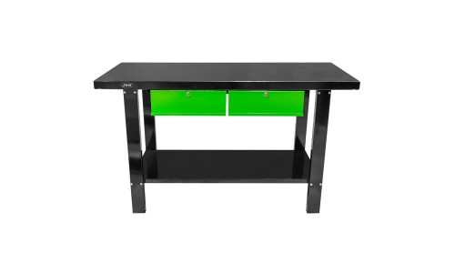 Mesa de trabajo acero JBM 2 cajones 800 kg