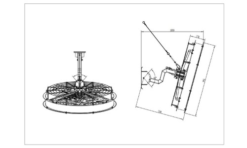 Ventilador industrial de pared METALWORKS VID900 - Ø900 mm