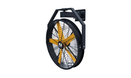 Ventilador industrial de pared METALWORKS VID900 O Ø900 mm – Oscilante