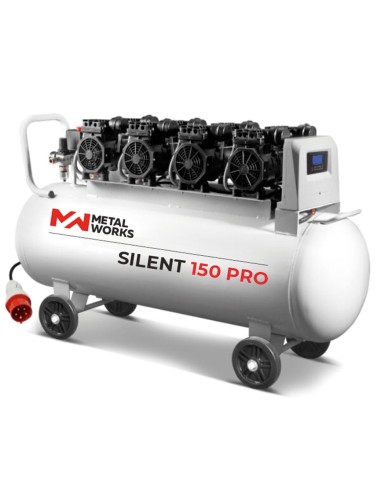 Compresor METALWORKS Silent 150 Pro –...