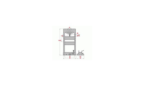 PRENSA PREMIUM MANUAL Y PEDAL CILINDRO MÓVIL PRP50