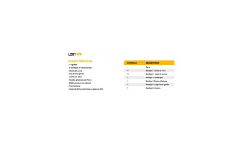 Carro de herramientas KOMPAK LZ02