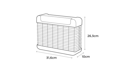 Mata Insectos Profesional Electrónico EDM LED 10W