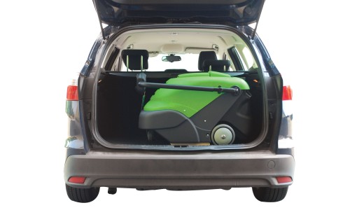 Escombradora amb aspiració CLEANCRAFT KM 625 a bateria