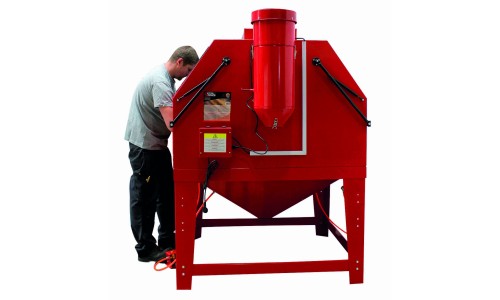 Cabina chorreadora de arena METALWORKS CAT1200 doble 1200 litros