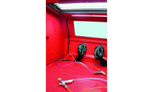 Cabina chorreadora de arena METALWORKS CAT1200 doble 1200 litros