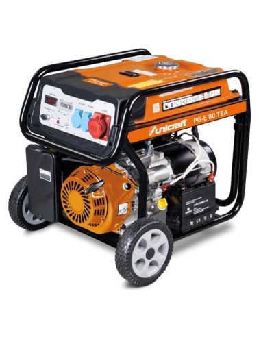 Generador UNICRAFT PG-E 80 TEA H