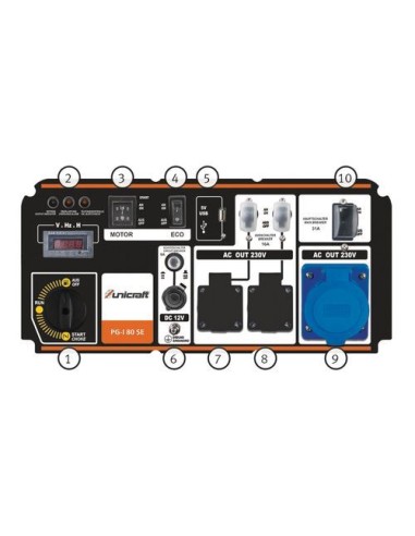 Generador Inverter Unicraft PG-I 80 SE
