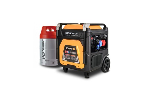 Generador Inverter Dual Fuel KOMPAK KP-KGG90Ei-DF