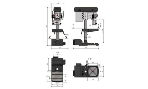 Trepant de Sobretaula OPTIMUM DX17V