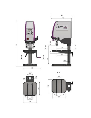 Trepant de Sobretaula OPTIMUM DX17E...