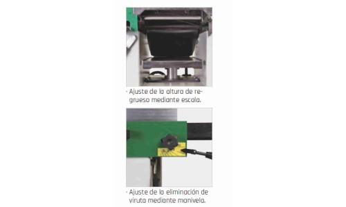 Cepilladora-Regruesadora HOLZSTAR ADH 26C  -  400V
