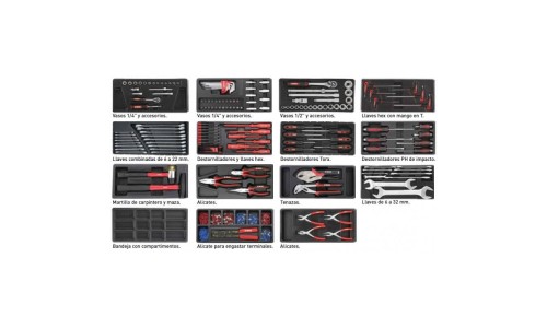 Carro de herramientas B.TOOL BTK 359W